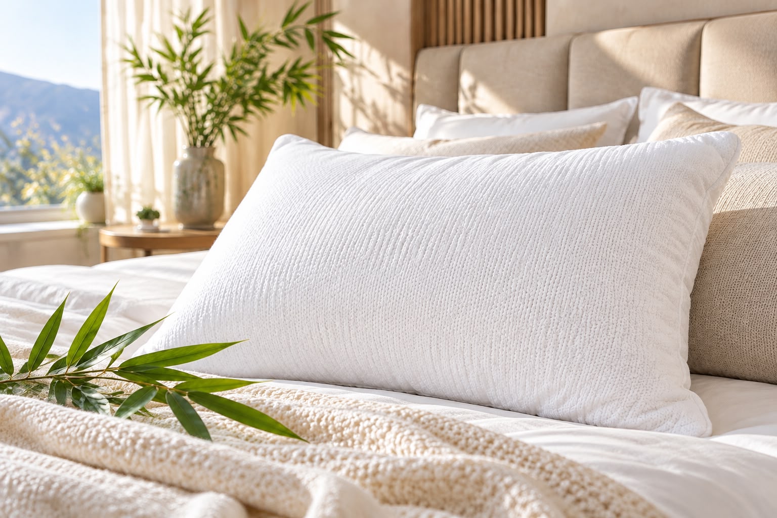 almohada esponjosa